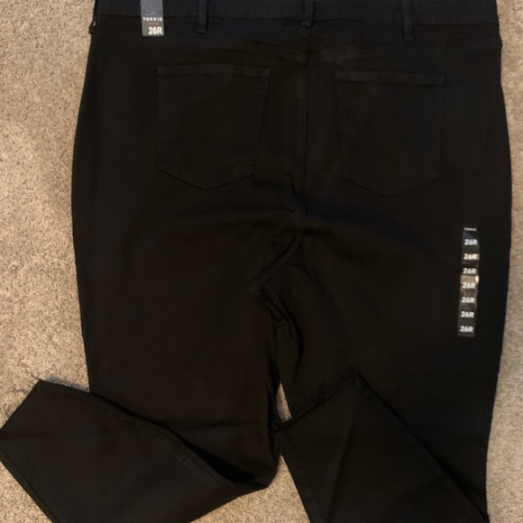 TORRID SKY HIGH SKIN JEAN - PREMIUM STRETCH BLACK - Picture 9 of 10